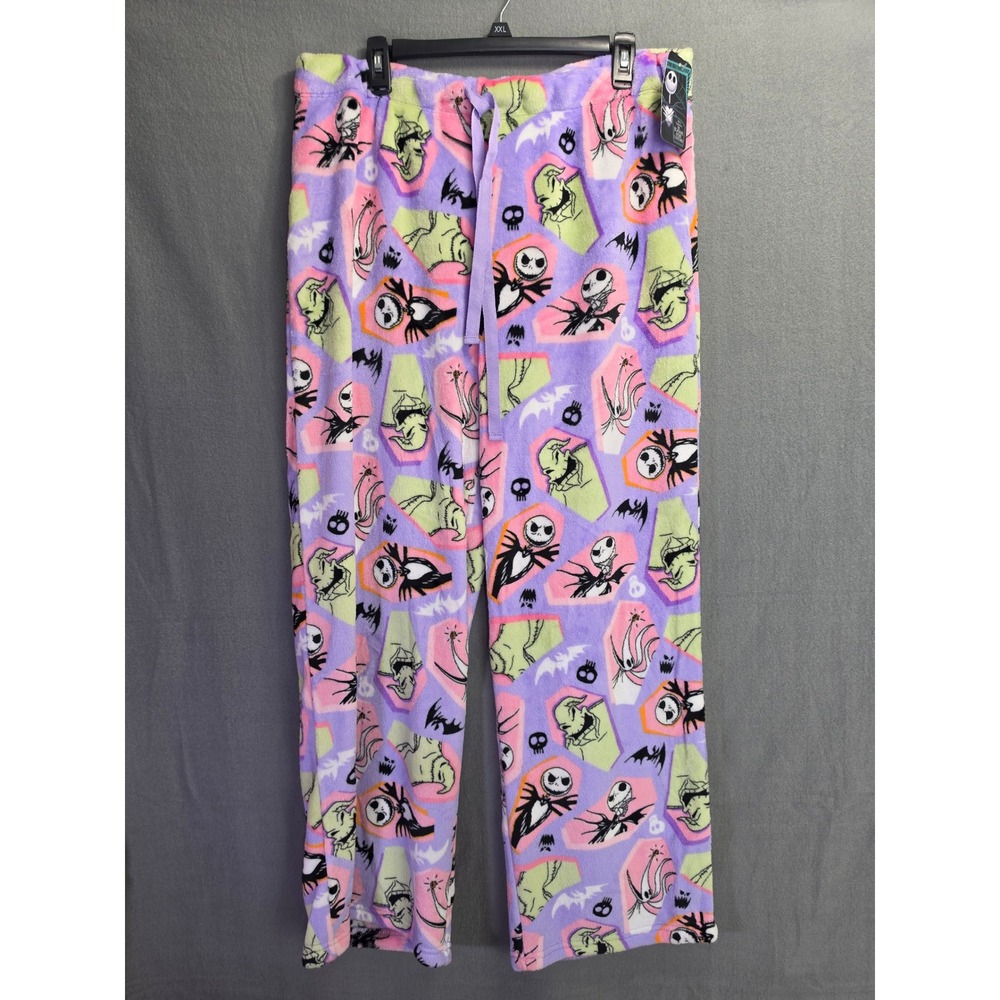 Disney Nightmare Before Christmas Jack Skellington Fleece Pajama Pants XXL NWT